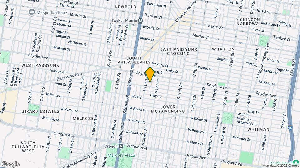 2140 S Iseminger St Map and Location Details