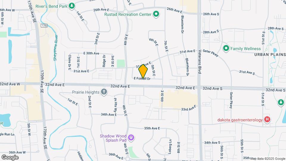 433 E Foxtail Dr Map and Location Details