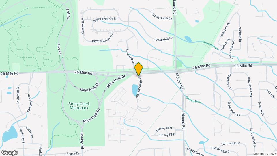 Stoney Creek Villas Map and Location Details