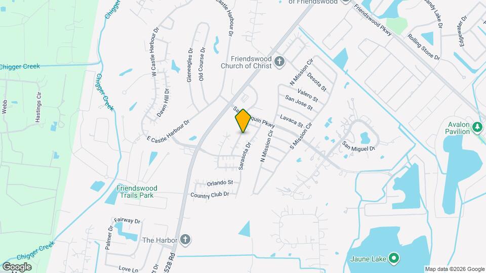 2309 San Augustine Ln Map and Location Details