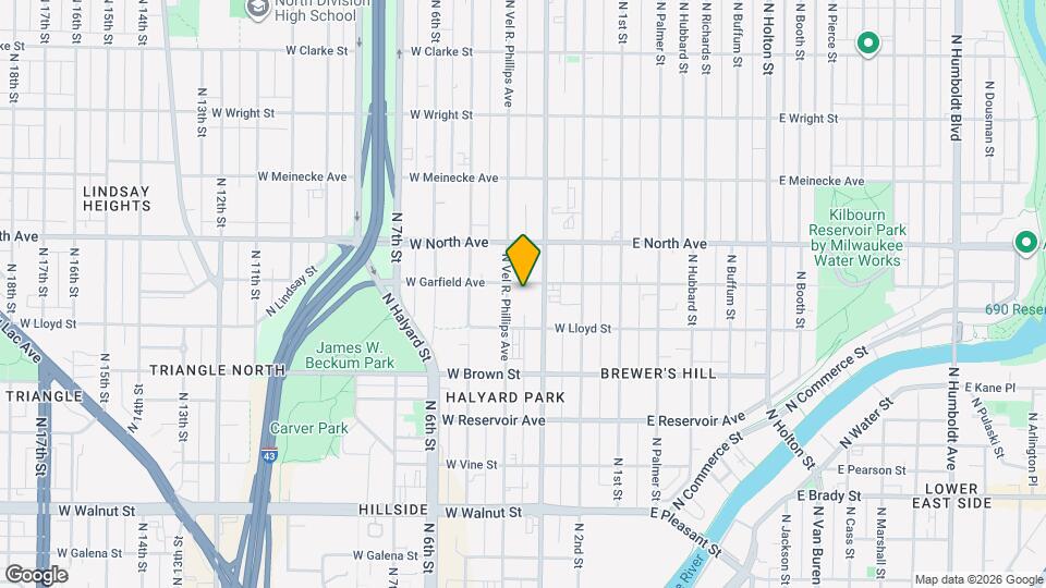 The Residences at ThriveOn King Mapa y Detalles de la Ubicación