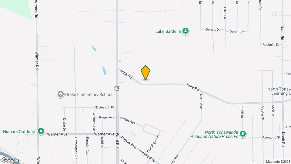 729 Ruie Rd, Unit Lower Map and Location Details