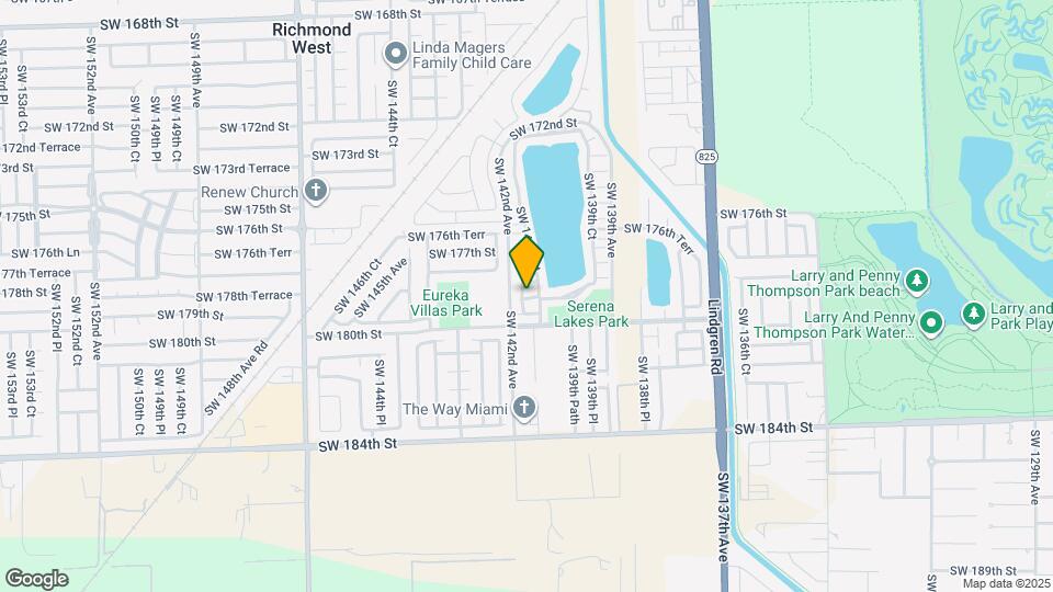 14109 SW 179th St Map and Location Details