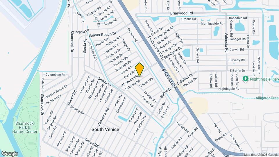 380 S Quincy Rd Map and Location Details