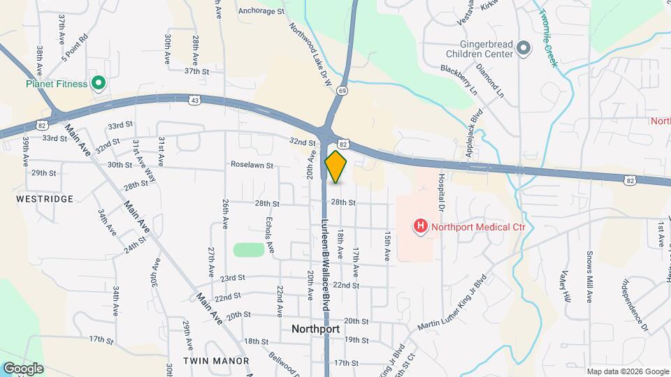 2810 18th Ave Map and Location Details