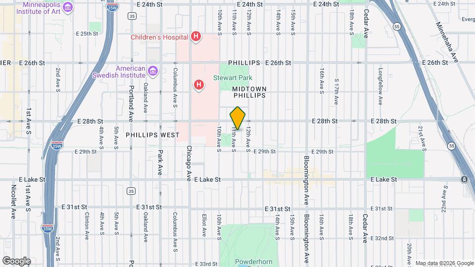 2819 11th Ave S, Unit 2819 11th Upper Map and Location Details