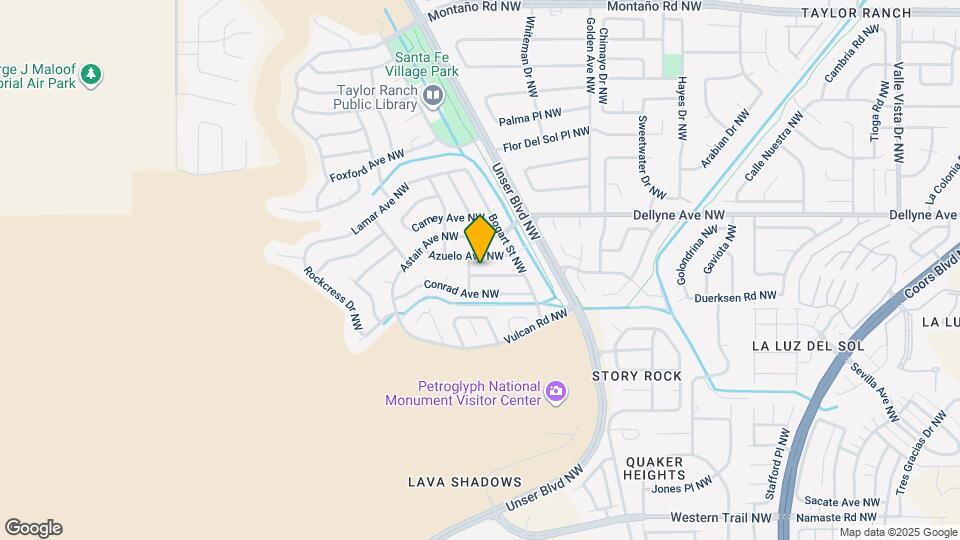 6605 Flynn Ave NW Map and Location Details