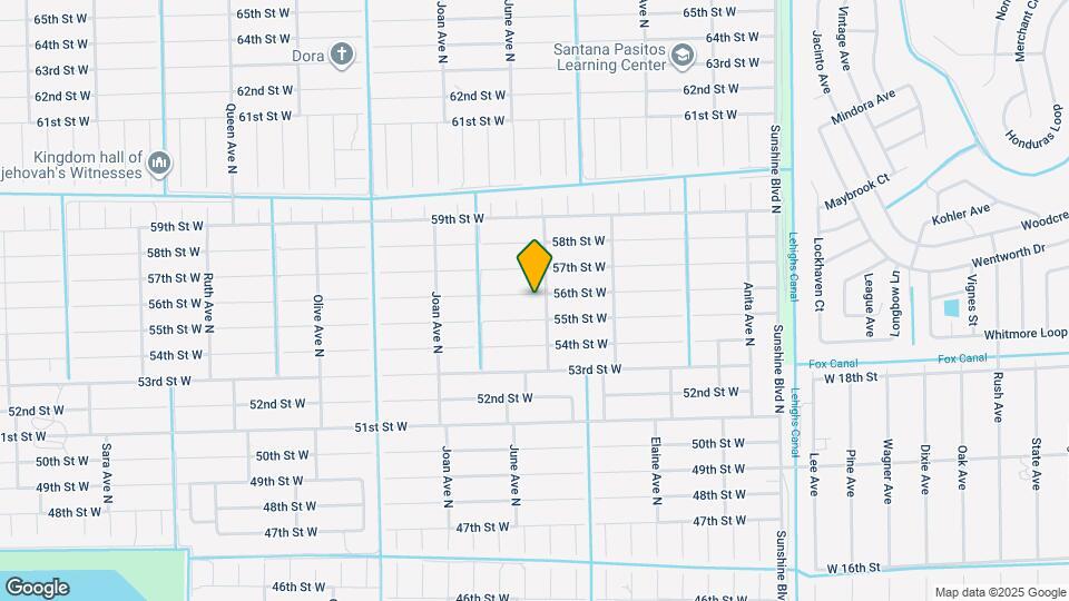 2803 56th St W Map and Location Details