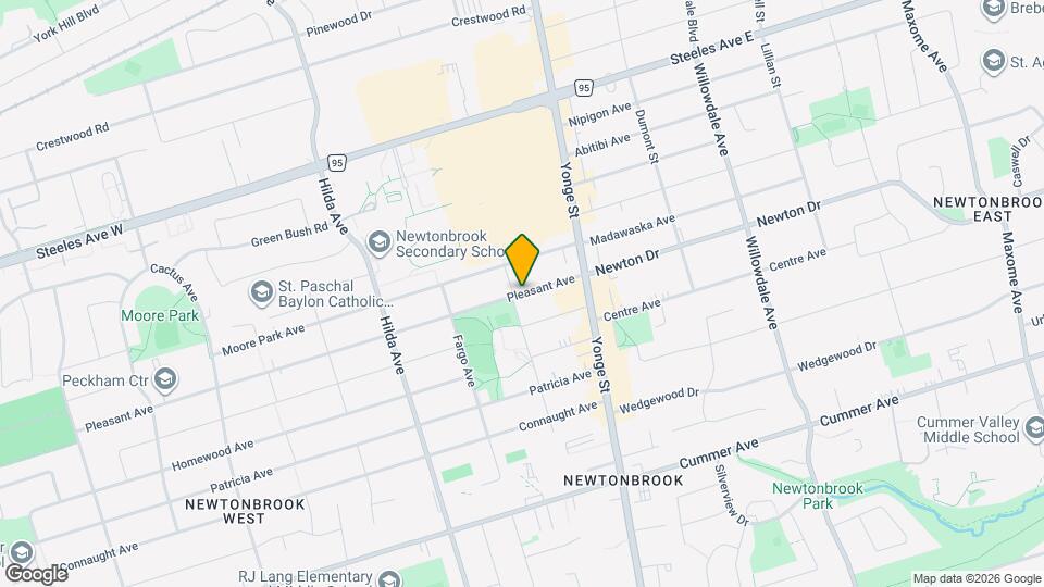 57 Pleasant Ave Map and Location Details