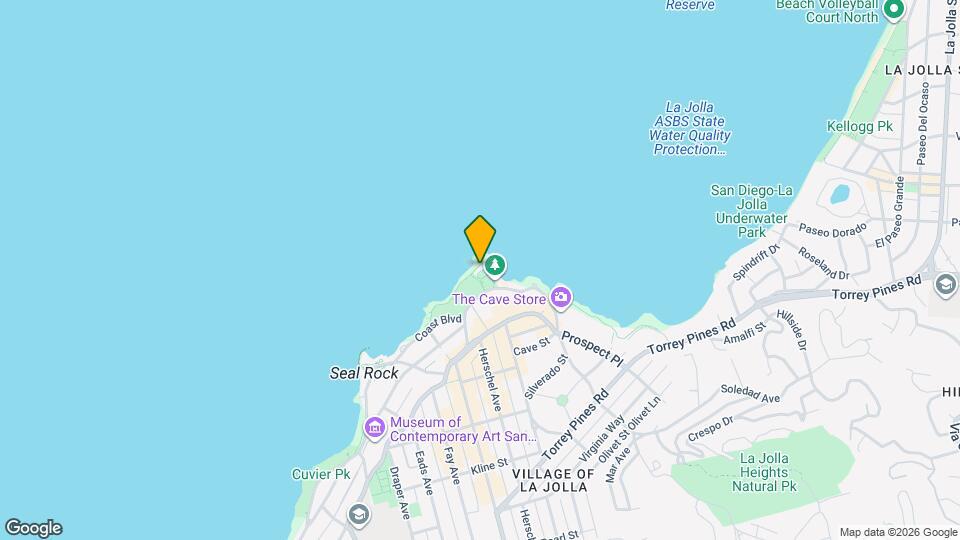 1160 Coast Blvd Map and Location Details