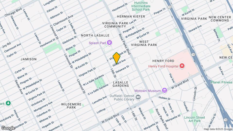 2047 Seward St Map and Location Details