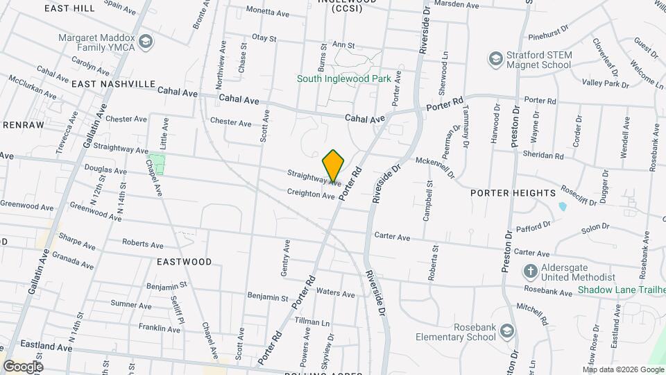 2044 Straightway Ave Map and Location Details