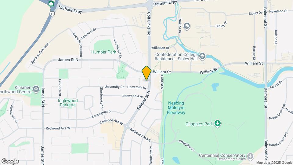 649 Edward St N Map and Location Details