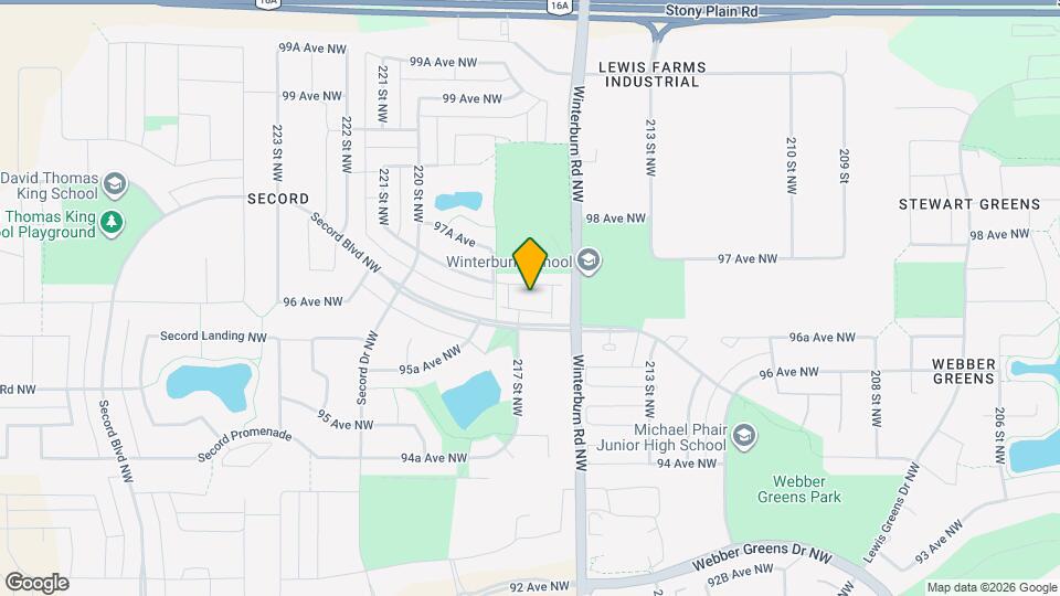 320 Secord Blvd NW Map and Location Details