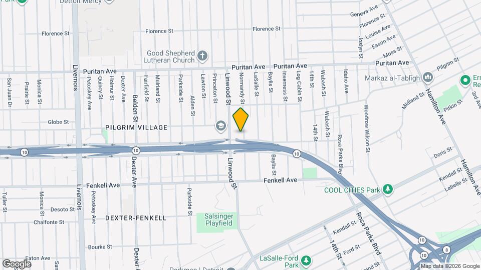 15537 Normandy St Map and Location Details