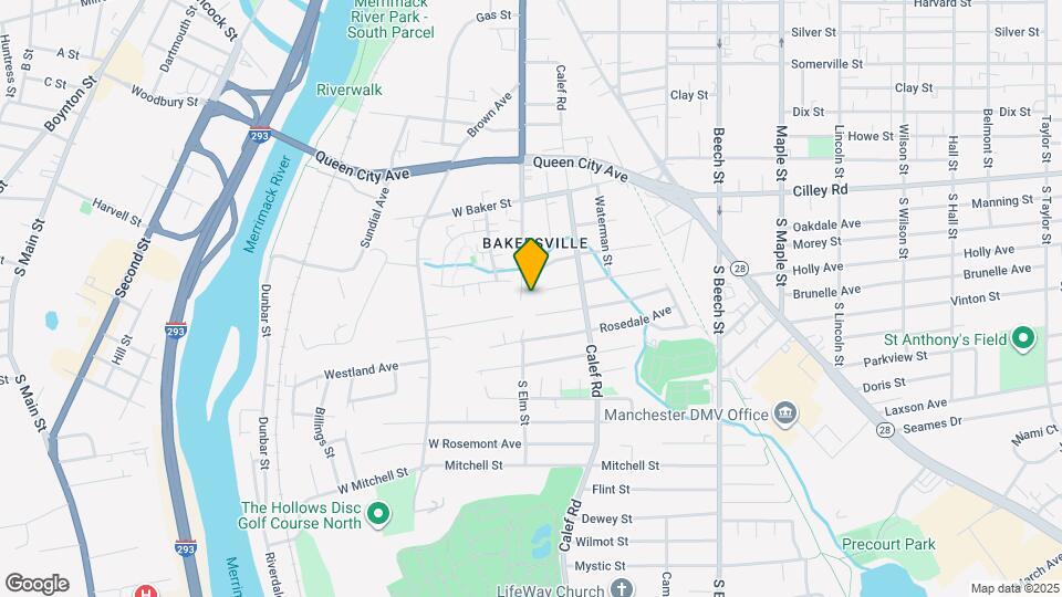 160 S Elm St Map and Location Details