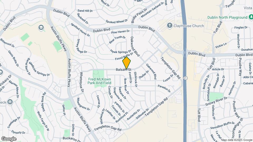 5255 Balsam St Map and Location Details