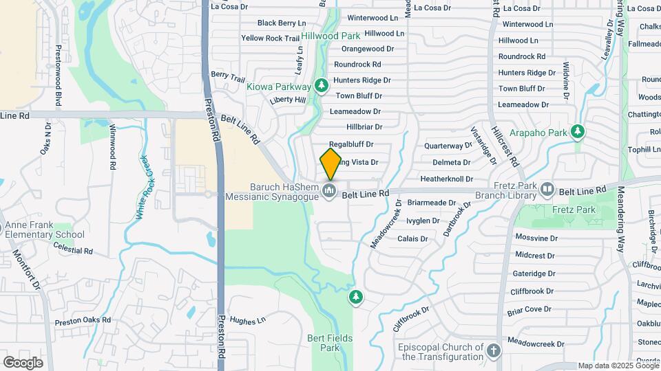6614 Harvest Glen Dr Map and Location Details