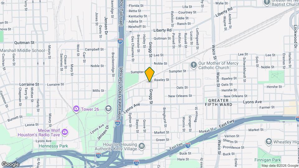 1919 Gregg St Map and Location Details