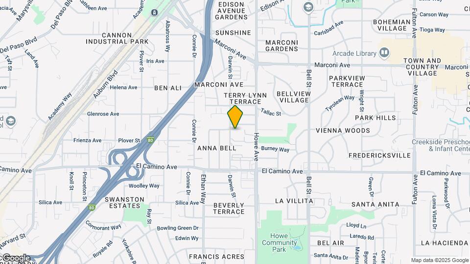 2630 Darwin St Mapa y Detalles de la Ubicación