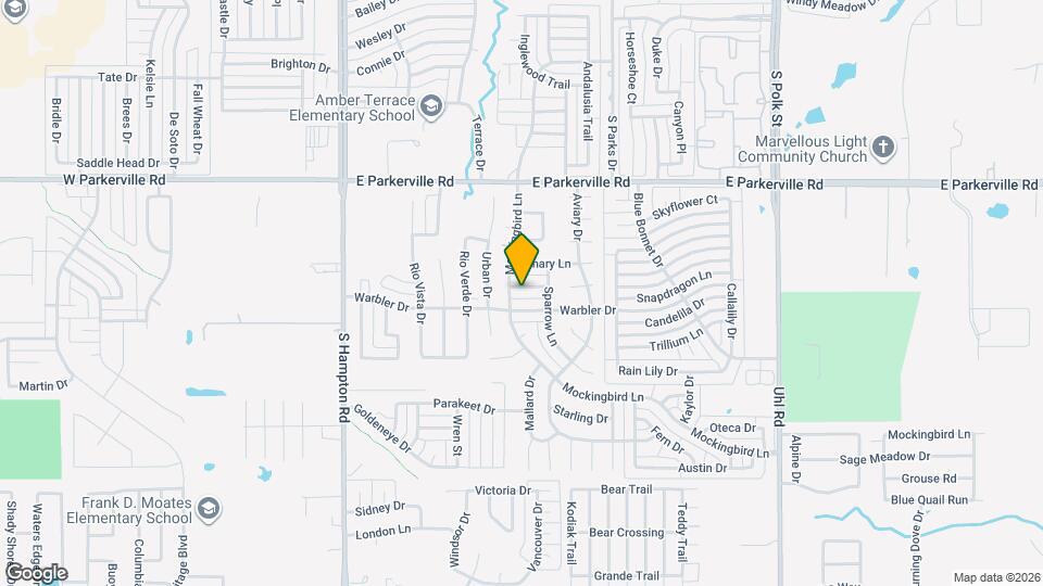 438 Finch Dr Map and Location Details