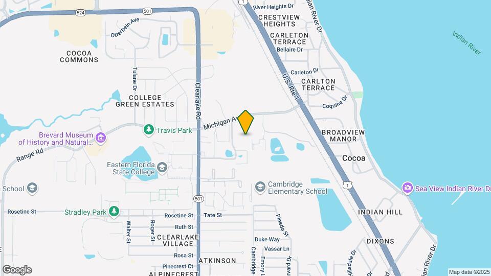 1710 University Ln Map and Location Details