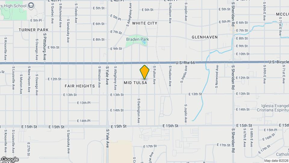 1208 S Erie Ave Map and Location Details