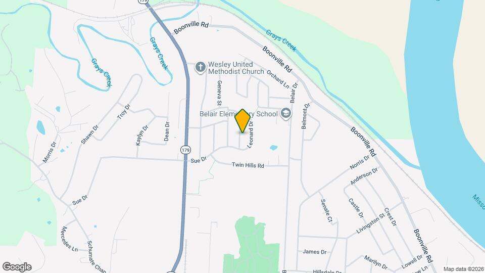 710 Earl Lee Dr Map and Location Details