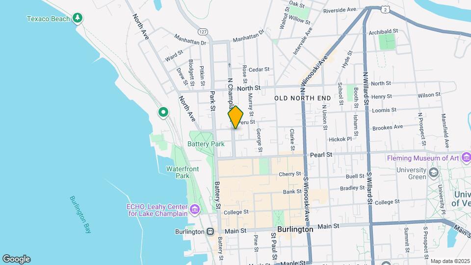 48 N Champlain St Map and Location Details