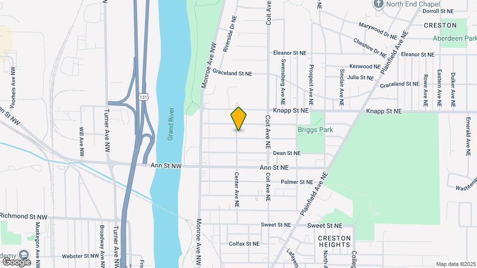 101 Burr Oak St NE, Unit 2 Map and Location Details
