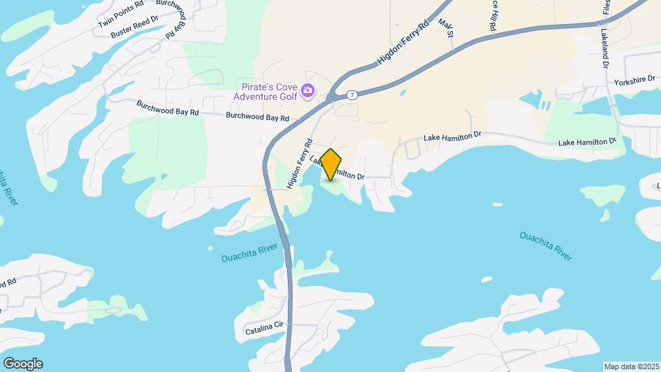 142 Lake Hamilton Dr Map and Location Details