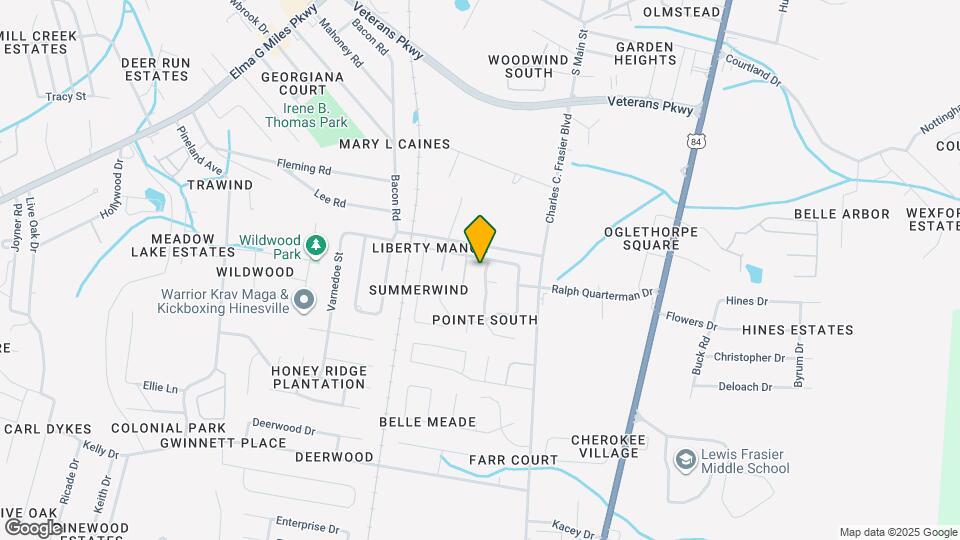 901 Greenbriar Rd Map and Location Details