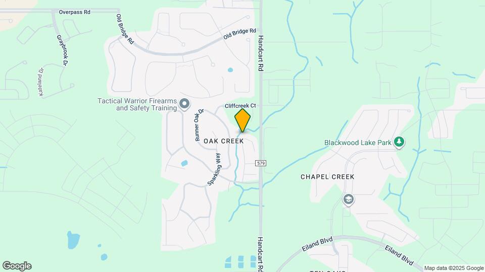 6813 Bluff Meadow Ct Map and Location Details