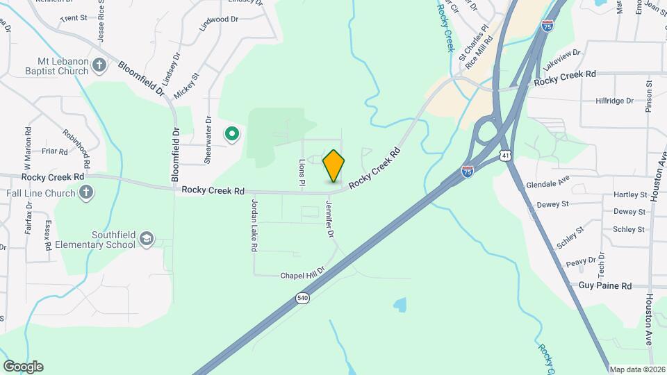 1769 Rocky Creek Rd Mapa y Detalles de la Ubicación