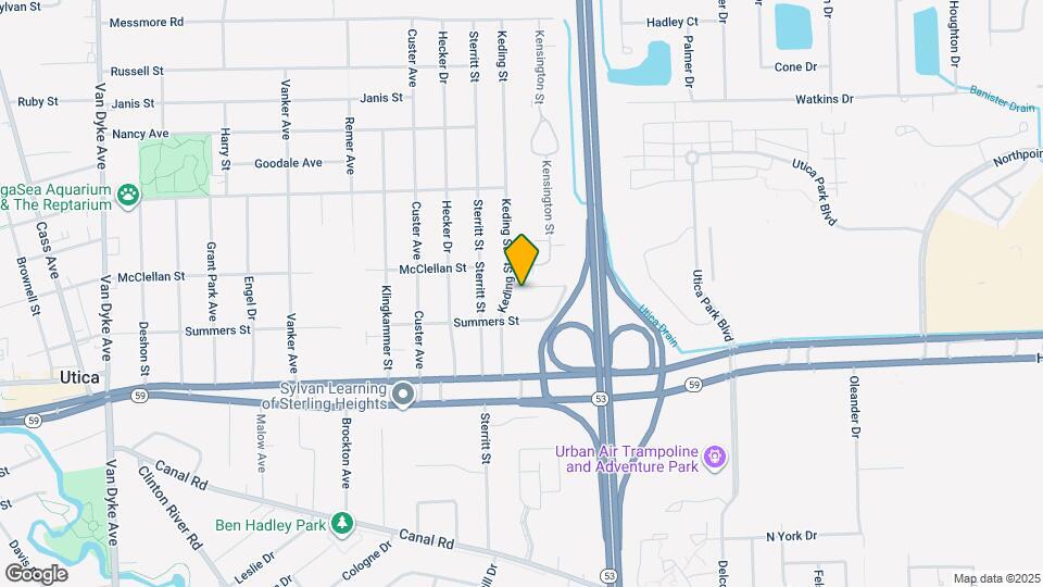 45280 Keding St Map and Location Details
