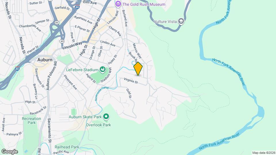 165 Terrace St, Unit CanyonRetreatFurnished Mapa y Detalles de la Ubicación