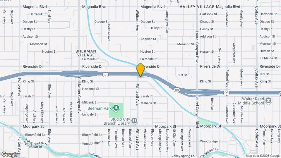 Unavailable Property at 4712 Whitsett Ave in Los Angeles, CA Listing