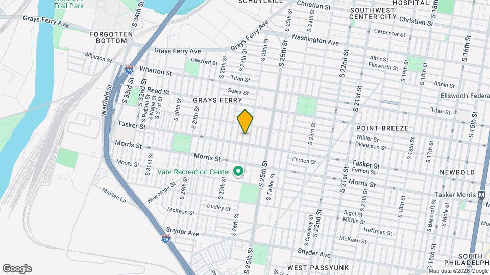 1537 S Bailey St Mapa y Detalles de la Ubicación