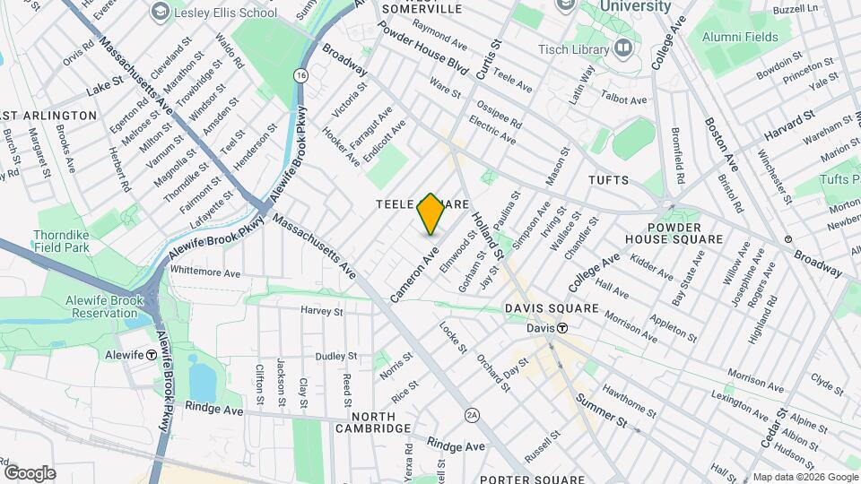 17 Malvern Ave, Unit 1 Map and Location Details