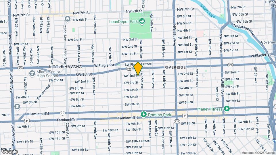 1530 SW 2nd St Map and Location Details