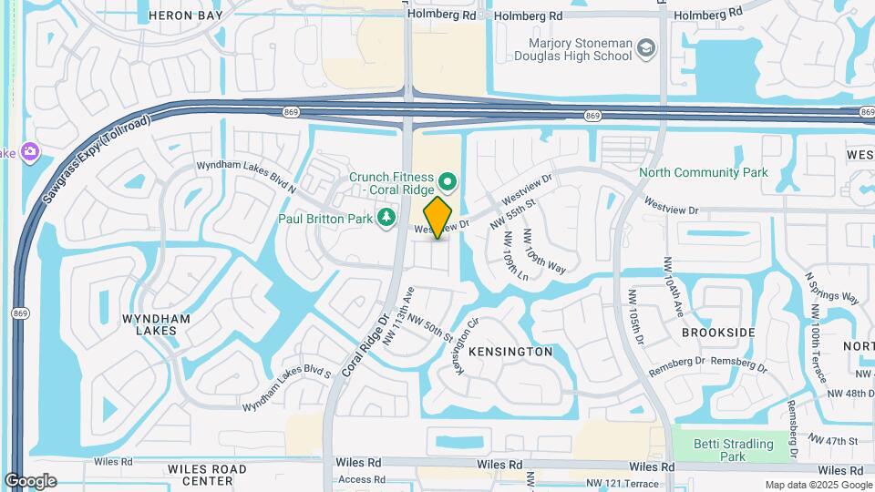 5289 NW 112th Way Map and Location Details