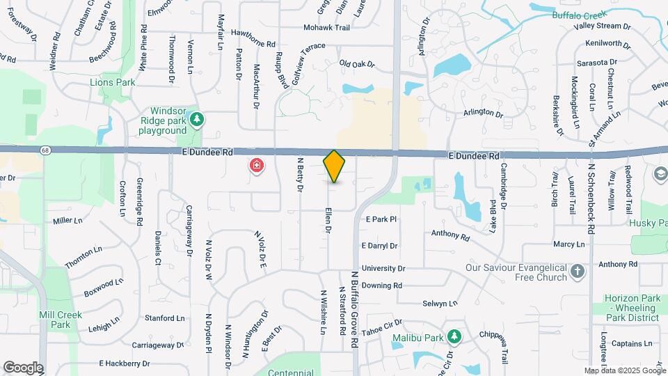 3343 N Ellen Dr Map and Location Details