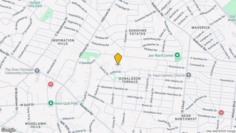 919 Sutton Dr Map and Location Details