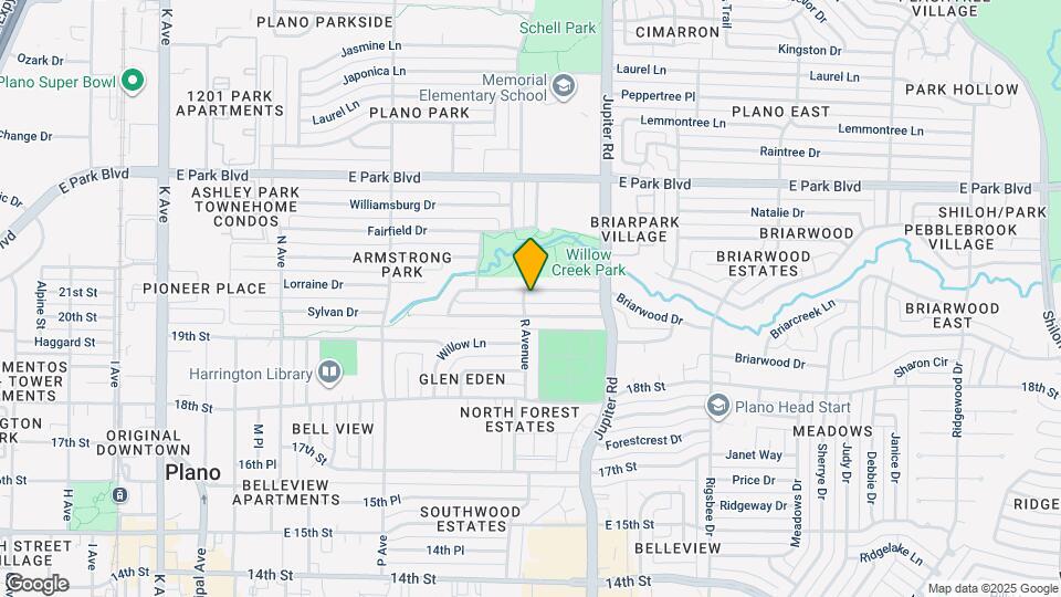 2200 Briarwood Dr Map and Location Details