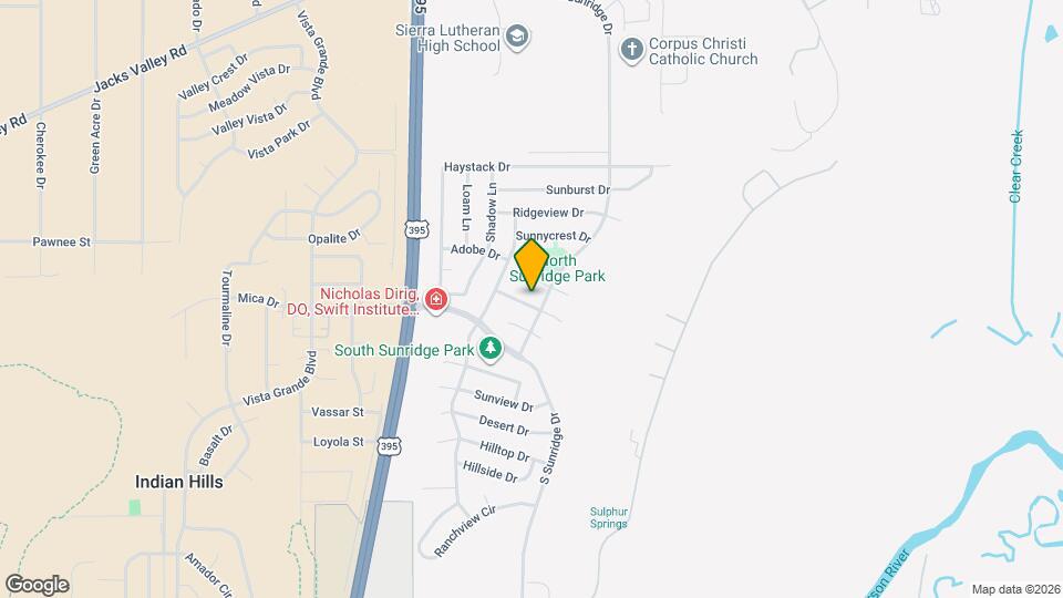 988 Blue Ridge Dr Map and Location Details