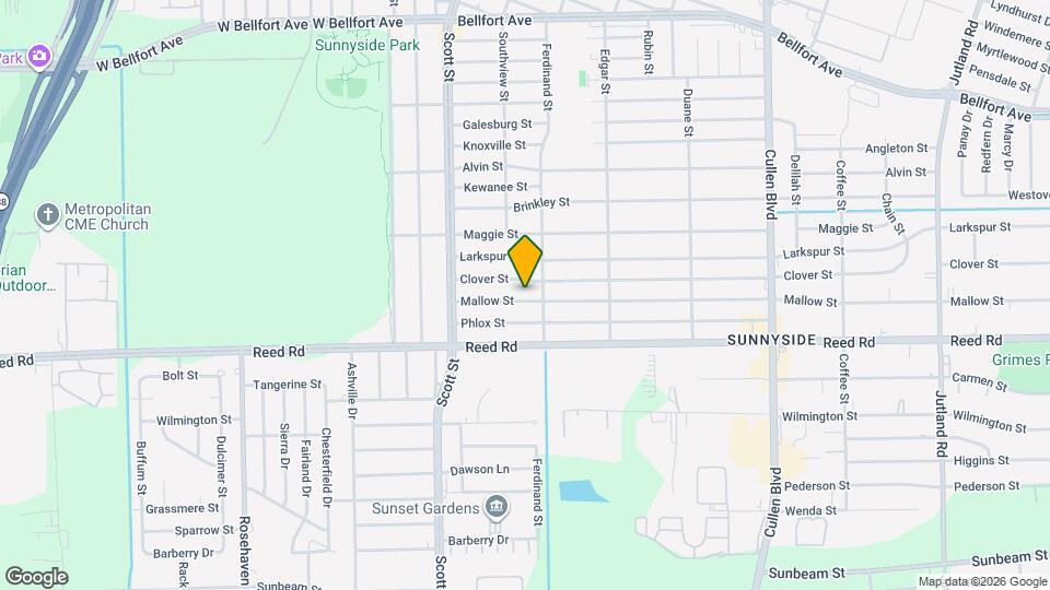 4209 Mallow St Map and Location Details