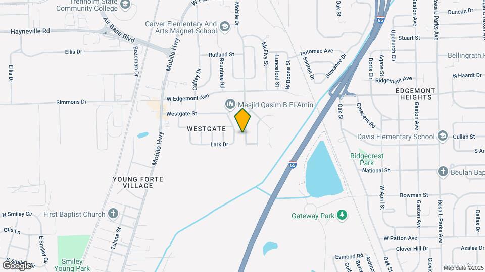 2636 Westwood Dr Map and Location Details