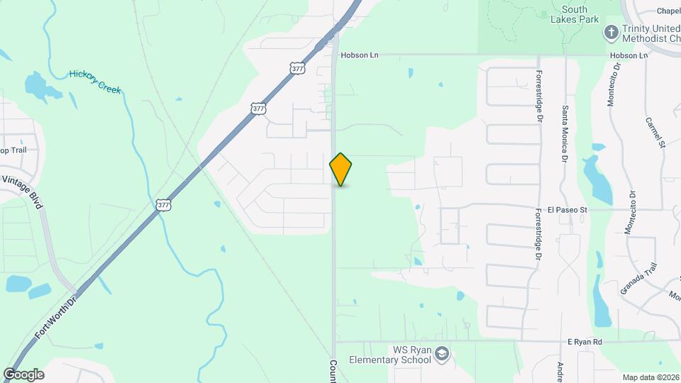 3525 Country Club Rd Mapa y Detalles de la Ubicación