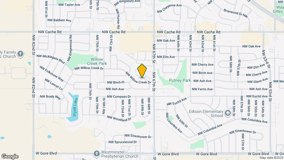 6899 NW Willow Springs Dr Map and Location Details