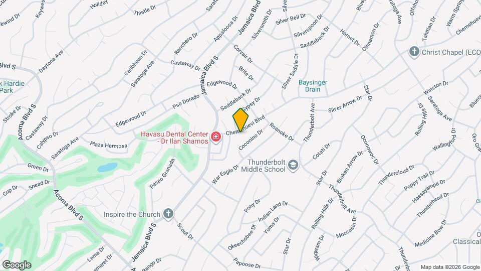 2942 Chemehuevi Blvd Map and Location Details